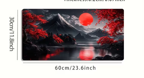 AuraPad™ – Crimson Dawn