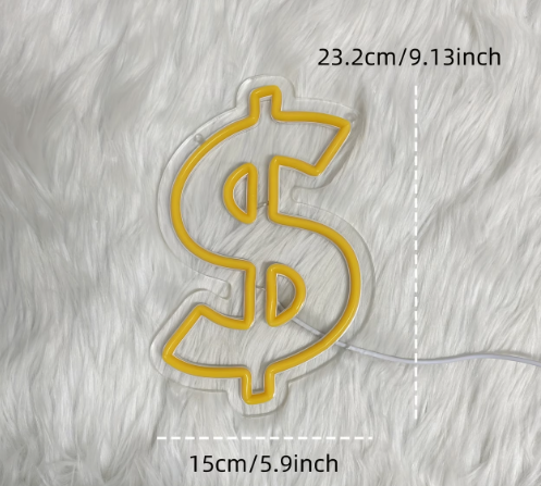 AuraGlow™ - Néon Dollar