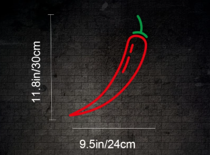 AuraGlow™ - Néon Piment